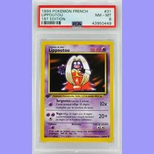 Pokemon 1st Edition Base Set French Jynx 31/102 PSA 8 NM/Mint - Picture 1 of 4