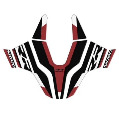 Para 2023-2024 BMW S1000RR 3D Gel Protector de carenado del asiento trasero Cubierta de la pegatina, Foto 1 de 2