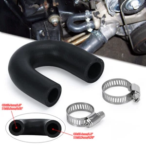 Manguera de eliminación de derivación de núcleo de calefacción + abrazaderas refrigerante cruce para Chevy GM Pontiac LS - Imagen 1 de 12