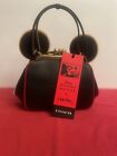 NWT COACH Disney Mickey Mouse Ear Keith Haring Kisslock Bag Orig $495 Last One