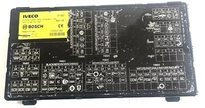 5801 5998 11 CUERPO IVECO ORDENADOR SISTEMA MULTIPLEX USADO PERO PERFECTO Foto 1 de 2
