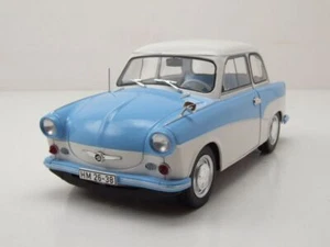 Trabant P50 Trabbi 1958 hellblau weiß Modellauto 1:18 Solido - Bild 1 von 10