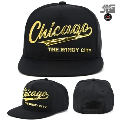 Chicago New Leader The Windy City Snapback Hat Adjustable ZN Adult Baseball Cap - Image 1 of 2