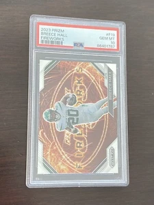 2023 Prizm Breece Hall Fireworks Psa 10 Pop 1 - Bild 1 von 2