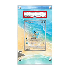 Squirtle 170/165 - Pokémon PSA Extended Artwork Protective Card Display Case - Picture 1 of 3