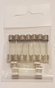 10x 10pcs 10A 10 Amp 3AG Glass Fuse Fast / Quick Blow - Picture 1 of 1