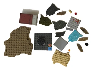 Small Lego Lot Shaped Base Plates Plus Extra - Picture 1 of 2