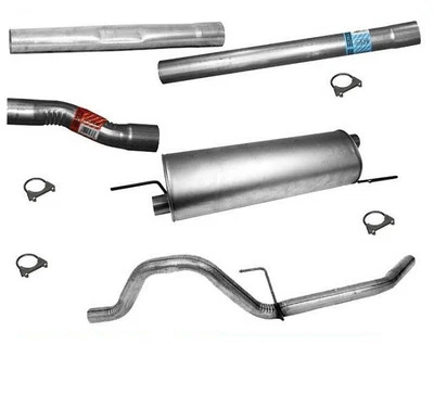 Sistema de escape para Ford F150 5,4 L 05-08 distancia entre ejes 139 y 145 sin edición Harley Foto 1 de 4