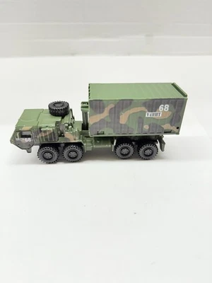 Matchbox Oshkosh HEMTT A4 Military Green Camo Tank Truck 2010 Moving Parts - Image 1 of 4