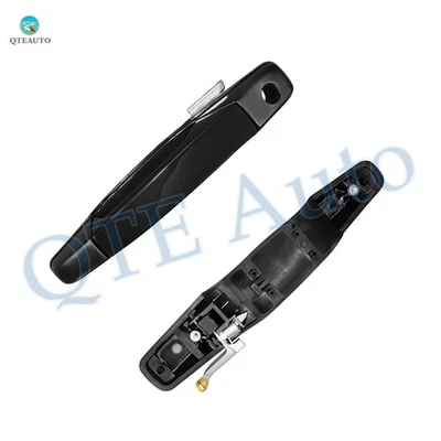 Par de 2 manijas de puerta delanteras izquierda-derecha negras para GMC Yukon XL 2500 2007-2013 Foto 1 de 2