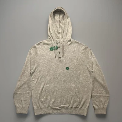 LL Bean Henley свитер толстовка с капюшоном мужской размер большой обычный  - Изображение 1 из 4