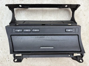 99-06 BMW E46 3 Series M3 Front Center Console Storage Tray Lid Trim Black OEM - Picture 1 of 13