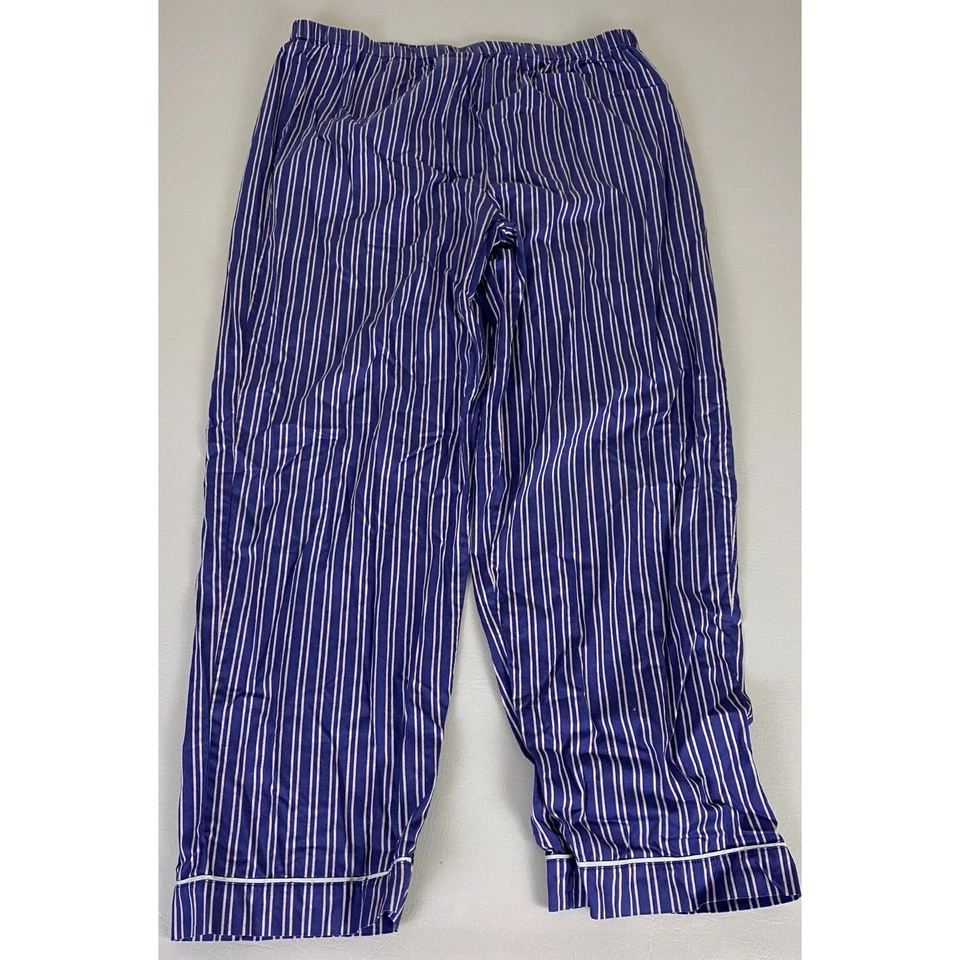 Pantalones de pijama Harry Potter Potter Pottery Barn adolescentes niños talla mediana rayas azul blanco Foto 1 de 4