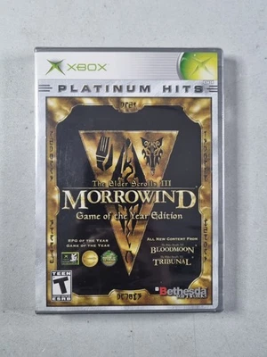Elder Scrolls III 3 Morrowind Edición GOTY Xbox TOTALMENTE NUEVO Precintado  Foto 1 de 4