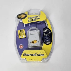 Tarjeta de memoria Gamecube 4 MB MadCatz Nintendo con estuche - TOTALMENTE NUEVA Y SELLADA - Imagen 1 de 5