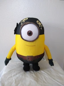 Peluche Despicable Me Pirate Minion Juguete Grande Fábrica 15" Juguete de Peluche Iluminación - Imagen 1 de 4