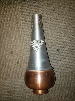 #3 Jo-Ral FLU10C Copper Bottom Flugelhorn Wow-Wow Mute--Excellent Condition! - Image 1 of 4