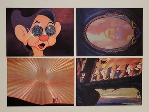 1993 Blancanieves y 7 enanos Spectra Foil Juego completo de tarjetas de inserción de persecución SP1 - SP4 - Imagen 1 de 4