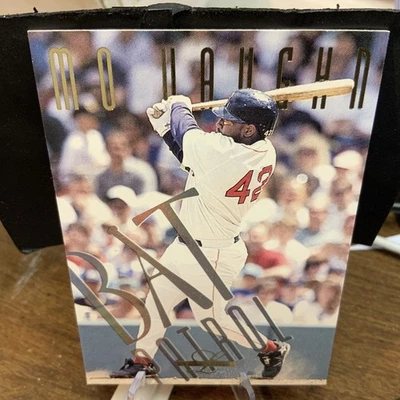 1995 Leaf Limited Bat Patrol Mo Vaughn Card #12 of 24 - Image 1 of 2