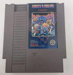 Ghosts 'n Goblins - nur Cartridge - Nintendo NES - 1986 - gereinigt - getestet - Bild 1 von 15