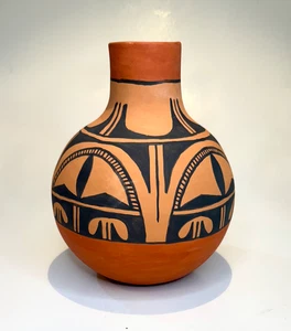 San Felipe Pottery Jar by Maria Sandoval - Picture 1 of 5