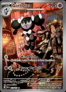 Pokemon Gothorita SV02: Paldea Evolved 213/193 casi como nuevo casi nuevo - Imagen 1 de 2