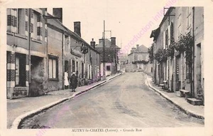 CPA 45500 AUTRY LE CHATEL Grande rue ca1935 - Bild 1 von 2