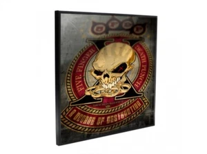 Five Finger Death Punch 'Decade Of Destruction' Clear Framed Vinyl Wall Art  NEW - Bild 1 von 1