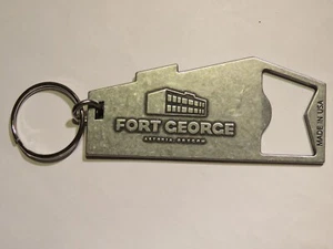 Portachiavi apribottiglie birra in metallo: FORT GEORGE Brewing Co ~ Astoria, OREGON - Foto 1 di 3
