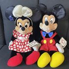 Applause Mickey & Minnie Mouse Disney Plush Vintage Stuffed Animal Toy NEW
