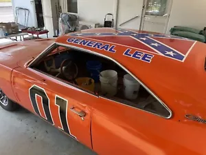 DUKES OF HAZZARD GENERAL LEE ROOF BANNER 01 DECAL SET - Picture 1 of 5
