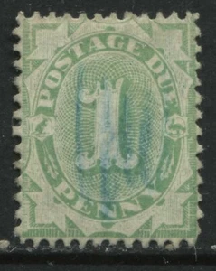 Australia 1902 1d franqueo debido perf 11 1/2 muy ligero usado - Imagen 1 de 1