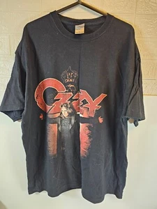 OZZY OSBOURNE OFFICIAL BLACK RAIN 2007 GIG RARE TSHIRT XL - Bild 1 von 12