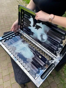 Metal Super Man&Batman Backgammon Set Game Board Can be Produce with Your Design - Picture 1 of 7