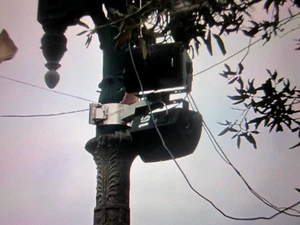 QTY (1)Custom Speaker Pole Mounts 7" Diameter Plus outdoor-Indoor Mounts #8 - Picture 1 of 9