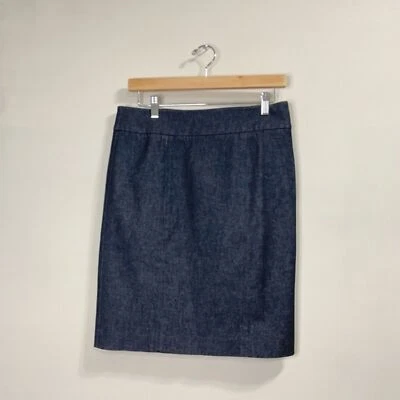 Saia lápis jeans Vince cinza tamanho 6  - Imagem 1 de 4