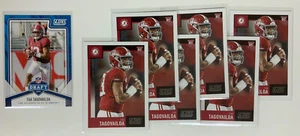 Tua Tagovailoa 2020 Panini Score Rookie NFL Draft 7 Card Lot Alabama / Miami - Picture 1 of 5