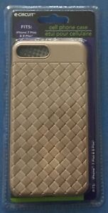 Mobile Cell Phone Case Gold Durable Shock Proof Fits IPhone 7 Plus & 8 Plus