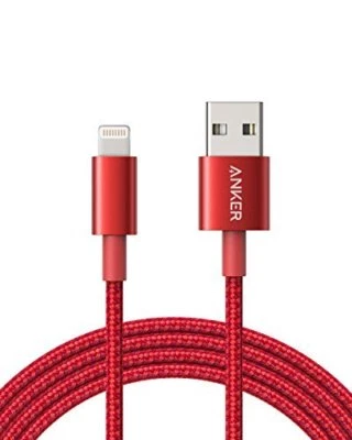 Anker 6ft Premium Nylon Lightning Cable, Apple MFi Certified for iPhone Chargers - Image 1 of 4
