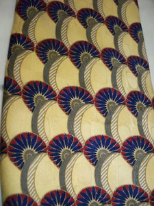 Robert Talbott Studio Nordstrom Krawatte Krawatte gelb blau rot - Bild 1 von 3