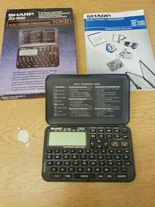 Electronic Organiser, SHARP ZQ-1050, 10KB, With Manual & Box, Perfect AC103 - Picture 1 of 3