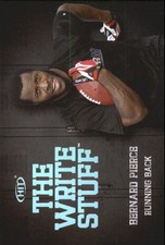 2012 SAGE HIT Write Stuff #WS17 Bernard Pierce