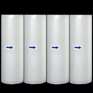 8"x200' 11"x200' Geprägte Vakuumversiegelung Beutel Lebensmittelsparer Küche Aufbewahrung 4 Mil - Bild 1 von 13