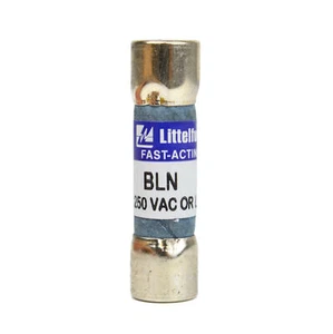 10pcs Littelfuse BLN 012 Fast Acting Fuse 12A (BLN 12) 12 Amp 250V. - Picture 1 of 2