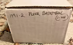 1991-92 Fleer Basketball Complete Set #1-400 Cards Jordan Series I + II - Picture 1 of 6