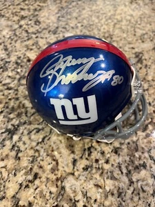 Jeremy Shockey New York Giants Signed Speed Mini Helmet Autographed - Picture 1 of 2