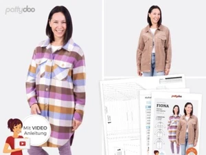 Chaqueta camisa mujer pattydoo estampado corte "Fiona" - Imagen 1 de 8