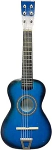 Kids Toy Ukulele, Guitar Musical Toy,17 Inch 4 Steel Strings, w\Pick .. BLUE - Picture 1 of 1