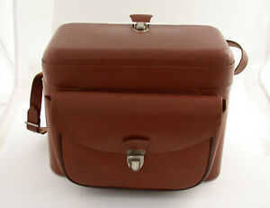 GERMAN Tasche vintage leather camera case iconic LETRA prime 50ies-70ies /223