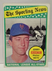 1969 Topps #434 Jerry Koosman NEW YORK METS National League All Stars - Picture 1 of 6